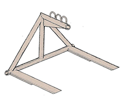 Garfo Porta Pallet GF - 1.0 - Metalúrgica Desterro